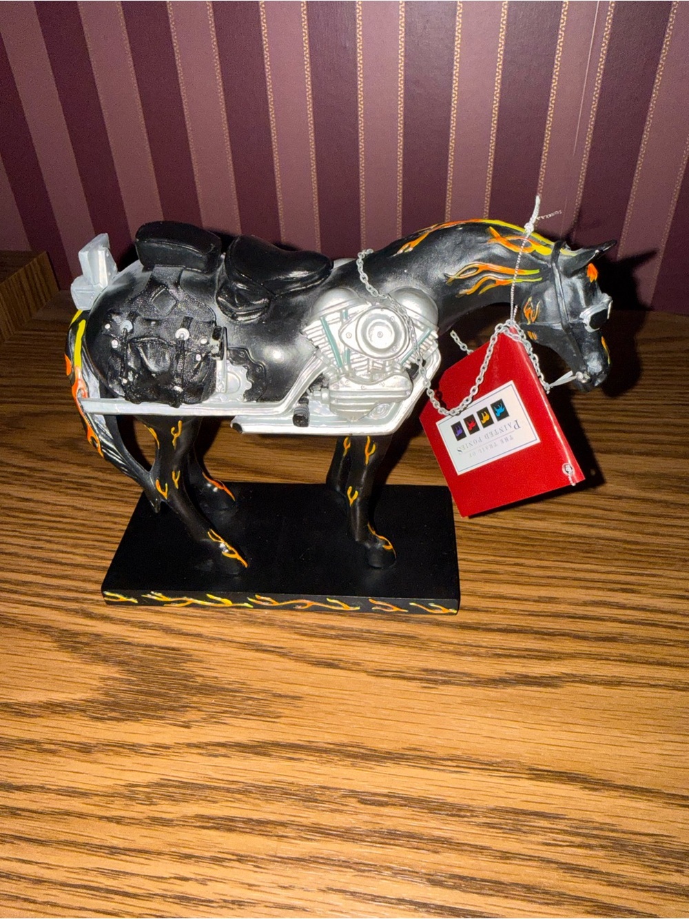 Limited edition Painted Ponies Motorcycle Mustang #1450